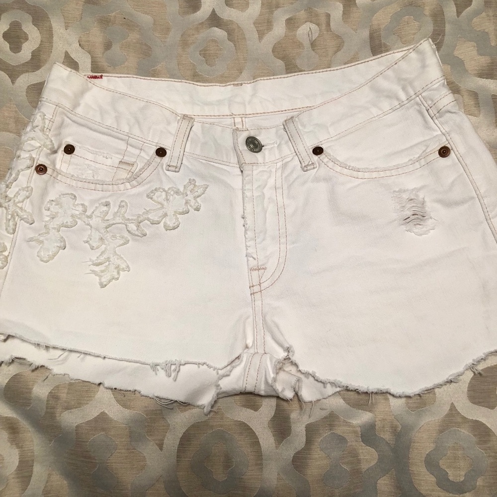 7 For All Mankind Jean Shorts